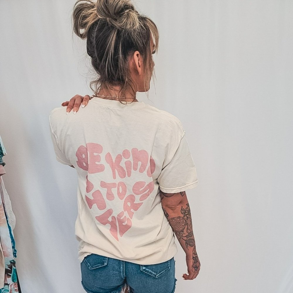 Be Kind To Others Oversized Tee - Picture 4 of 10
